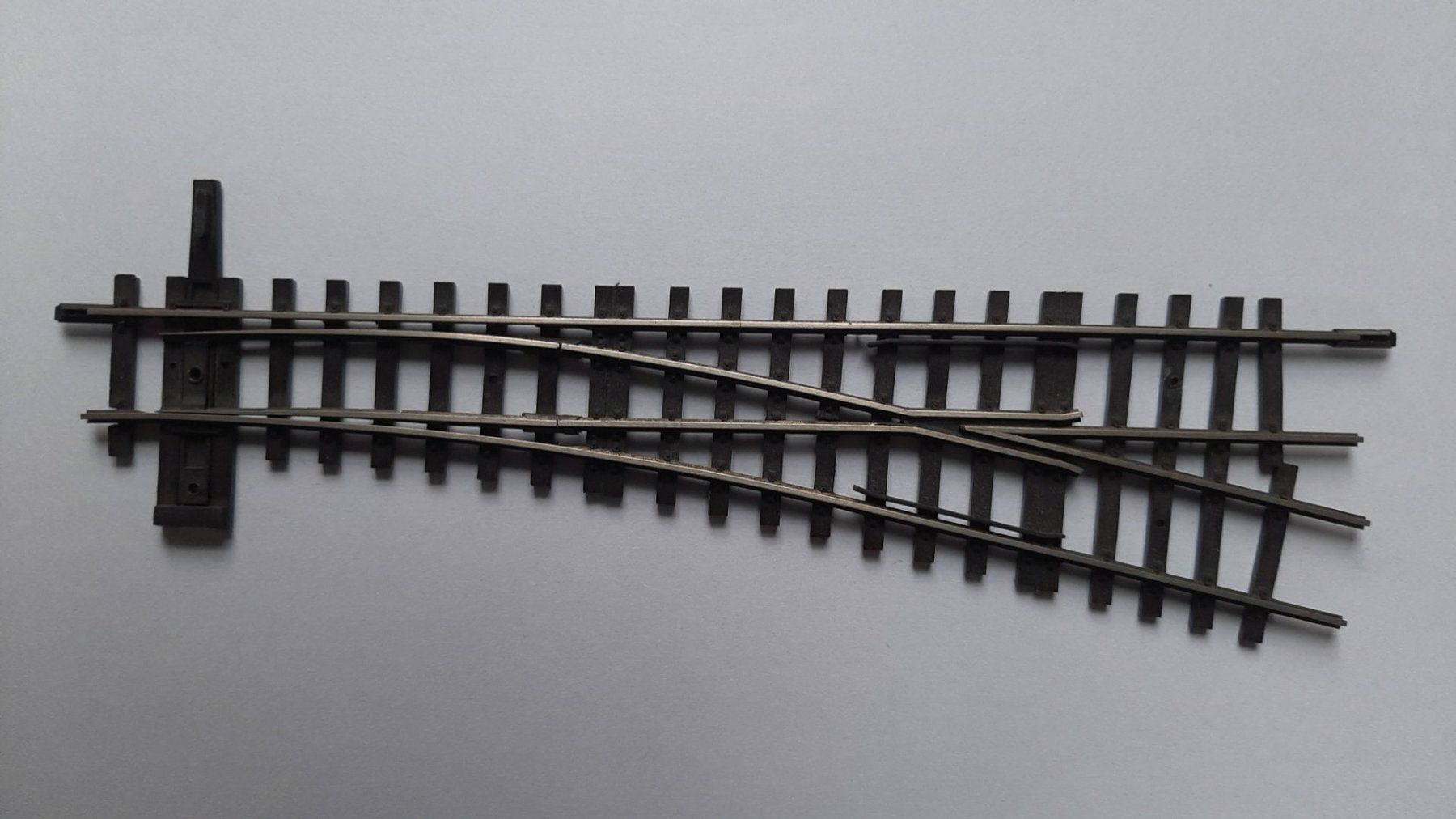 Bemo Modelleisenbahnen: Bemo / Shinohara H0m, Weiche rechts, Code 70 – Gebraucht aus Gossau SG von tha_mjh9