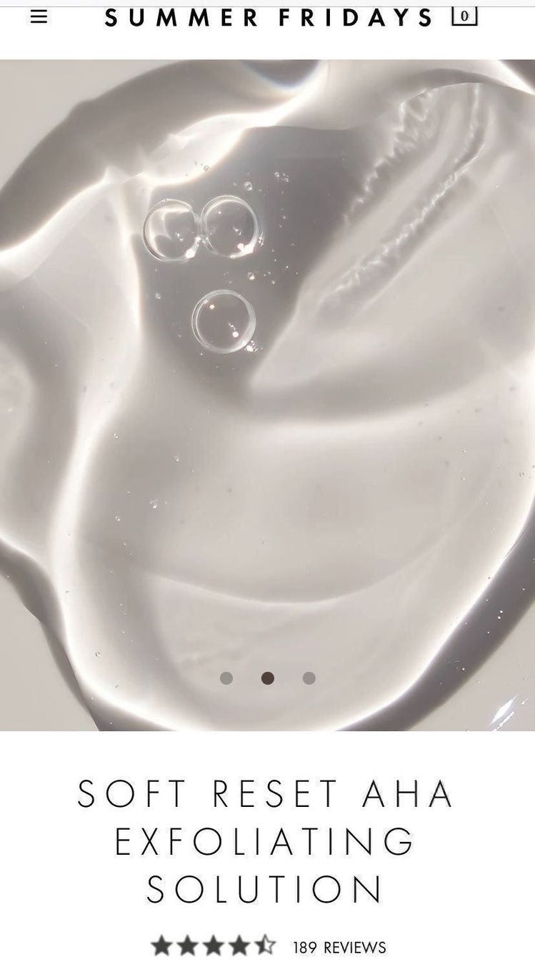 Sephora Cura del viso: SUMMER FRIDAYS AHA SOLUTION, NEU,Ladenpreis CHF60.00 – Nuovo e nell'imballaggio originale da Zürich venduto da deruja 4