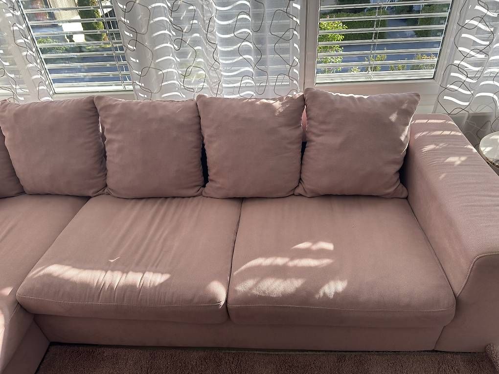 Divani: Grosses Ecksofa inkl. Kissen – Usato da Trimbach venduto da Fily-90 2