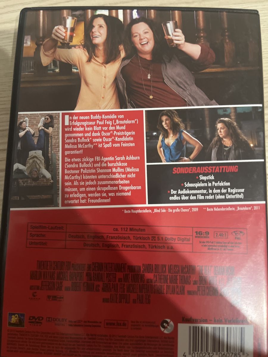 Tutti i DVDs: DVD Taffe Mädels Bullock McCarthy Komödie – Usato da Gossau SG venduto da __roman__95 1