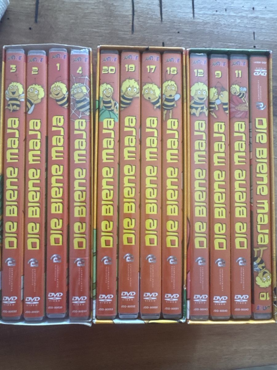 Tutti i DVDs: Die Biene Maja Junior Boxen – Usato da Solothurn venduto da Alex702 5