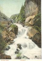 Laugeggfall - Simmental Litho +c1905
