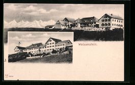 Weissenstein, Kurhaus mit Bergpanorama