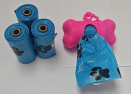 Distributeur de sacs à excréments pour chien +recharges! ...