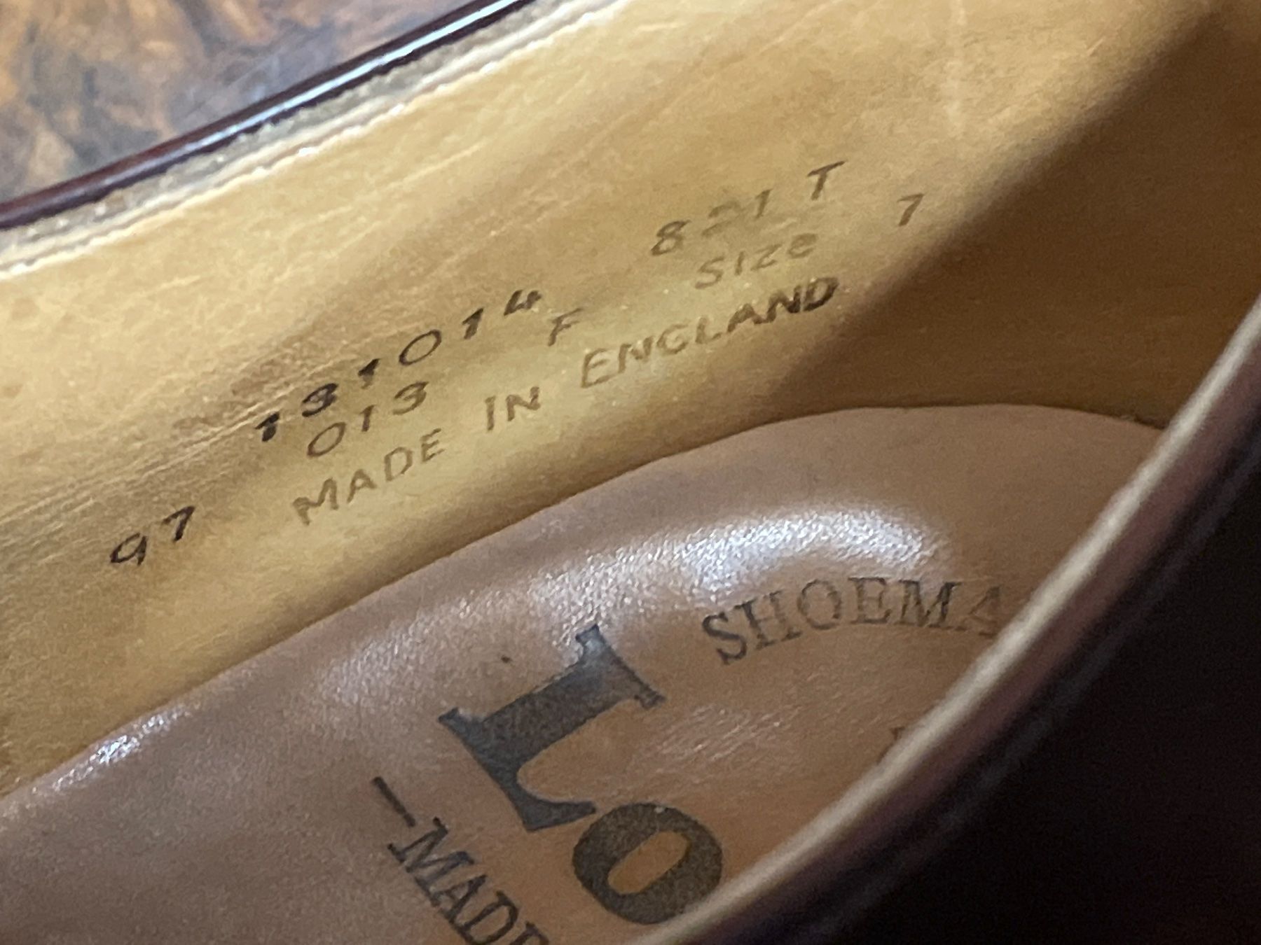 Loake Herrenschuhe: LOAKE Oxford Shoes / Halbschuhe Gr. 7 – Gebraucht aus Frasnacht von GracyStore 4