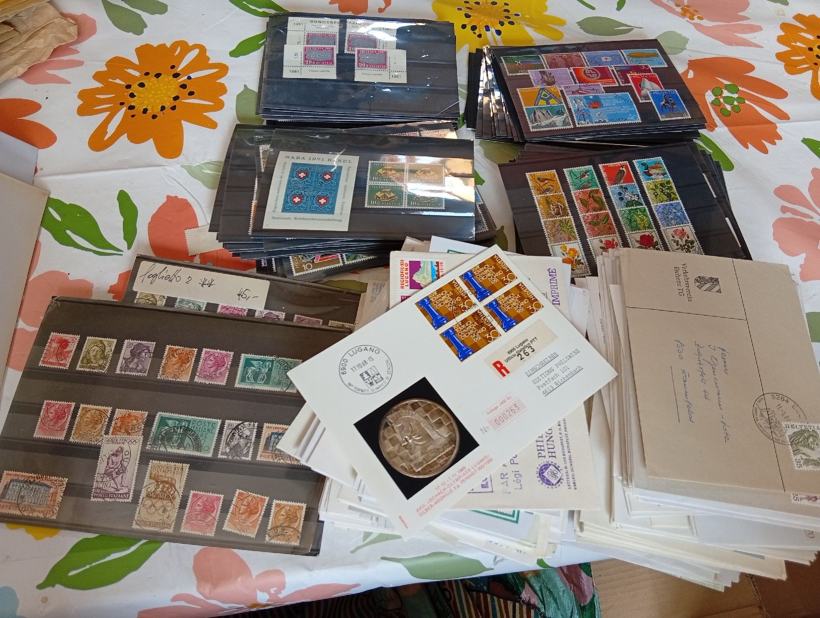 Tutti i francobolli: collezione filatelia, ch + altro. vari anni – Usato da Vezio venduto da 41181