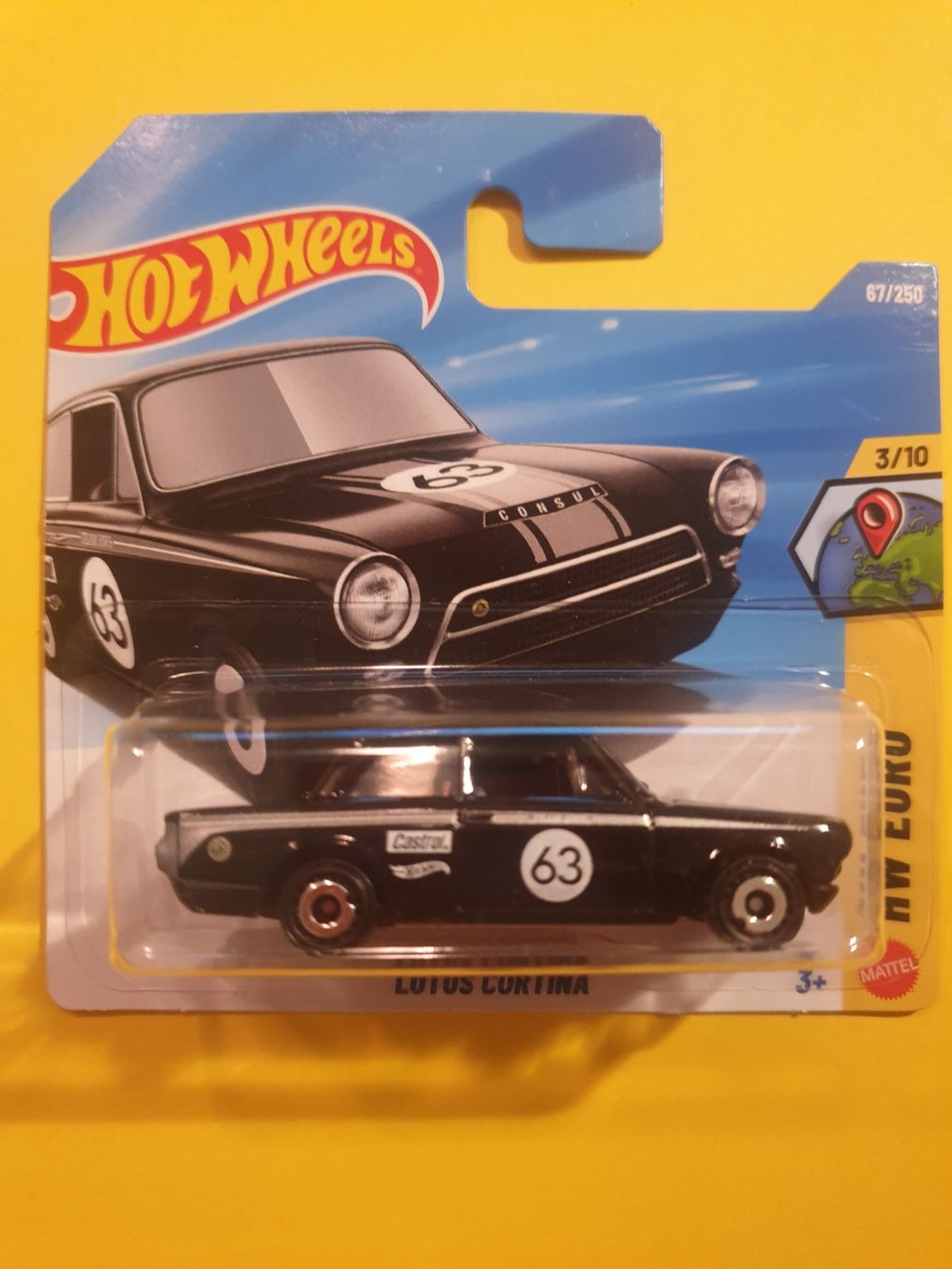 Hot Wheels Modellini d'auto: Hot Wheels LOTUS CORTINA – Nuovo e nell'imballaggio originale da Oftringen venduto da Rotor 2