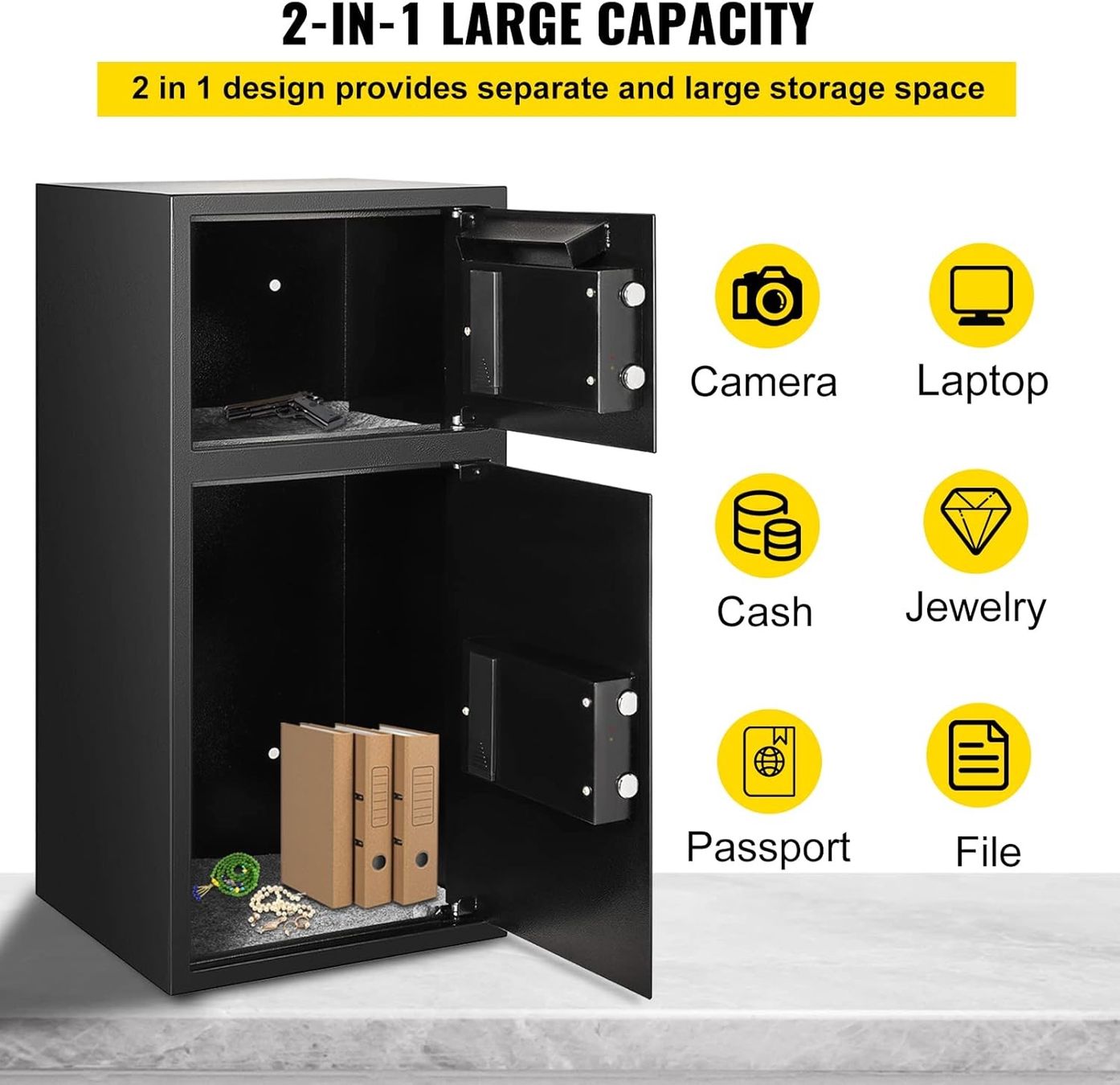 Tresor: Digitaler Tresor 74 l, Sicherheitskasten – Neu und originalverpackt aus Bülach von StoreInShopOutlet 8