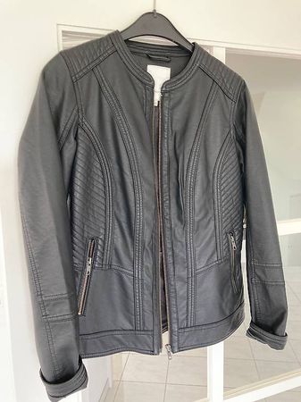 Kunstleder Jacke Größe 34