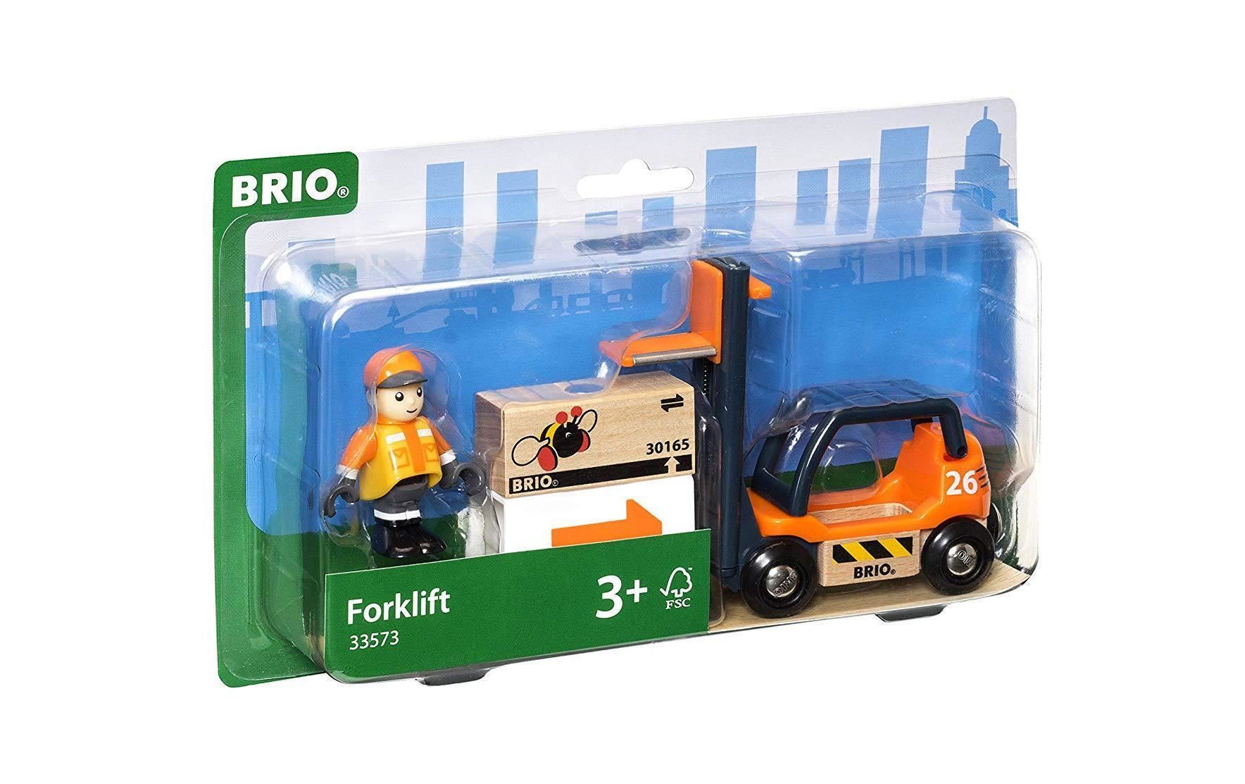 Brio Spielzeuge: BRIO Holzeisenbahn „Gabelstapler" – Neu und originalverpackt aus Malters von leif 1