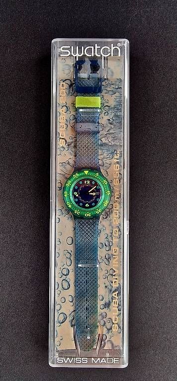 Montres: Swatch Scuba 200 Blue Moon SDC100C – D'occasion à Bassersdorf par Zwoebschi 2