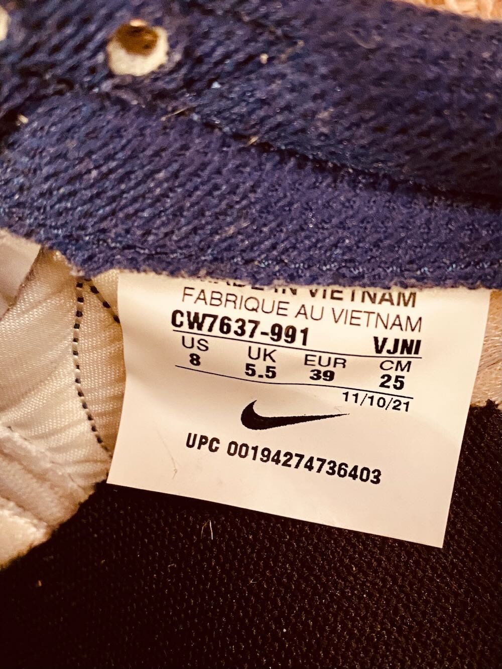 Nike Chaussures hommes: Nike Sneaker Navyblau – D'occasion à Zürich par xxxts012 3