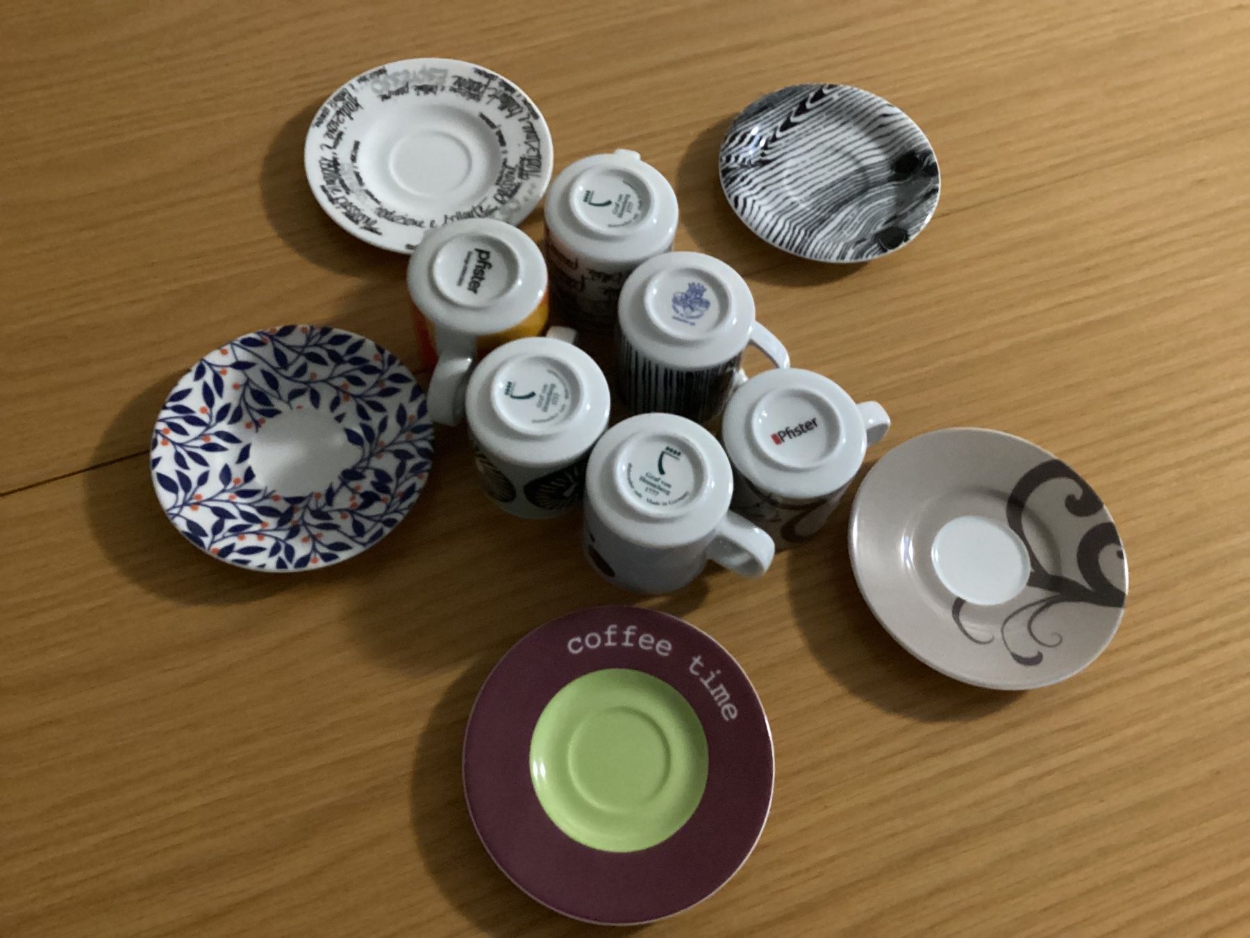 Pfister Tassen: 6 Espresso Tassen Pfister Desing – Neu (gemäss Beschreibung) aus Minusio von scotch111 2