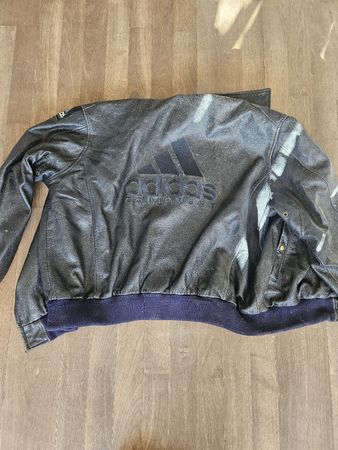 Adidas Lederjacke vintage