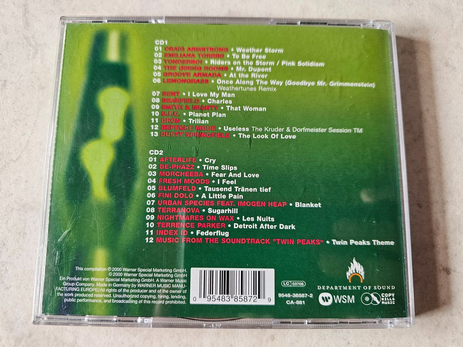 CD: The Chillout Album  -  Soft Mixed Volume 2  /  2 CDs – Usato da Schneisingen venduto da backstore24 1