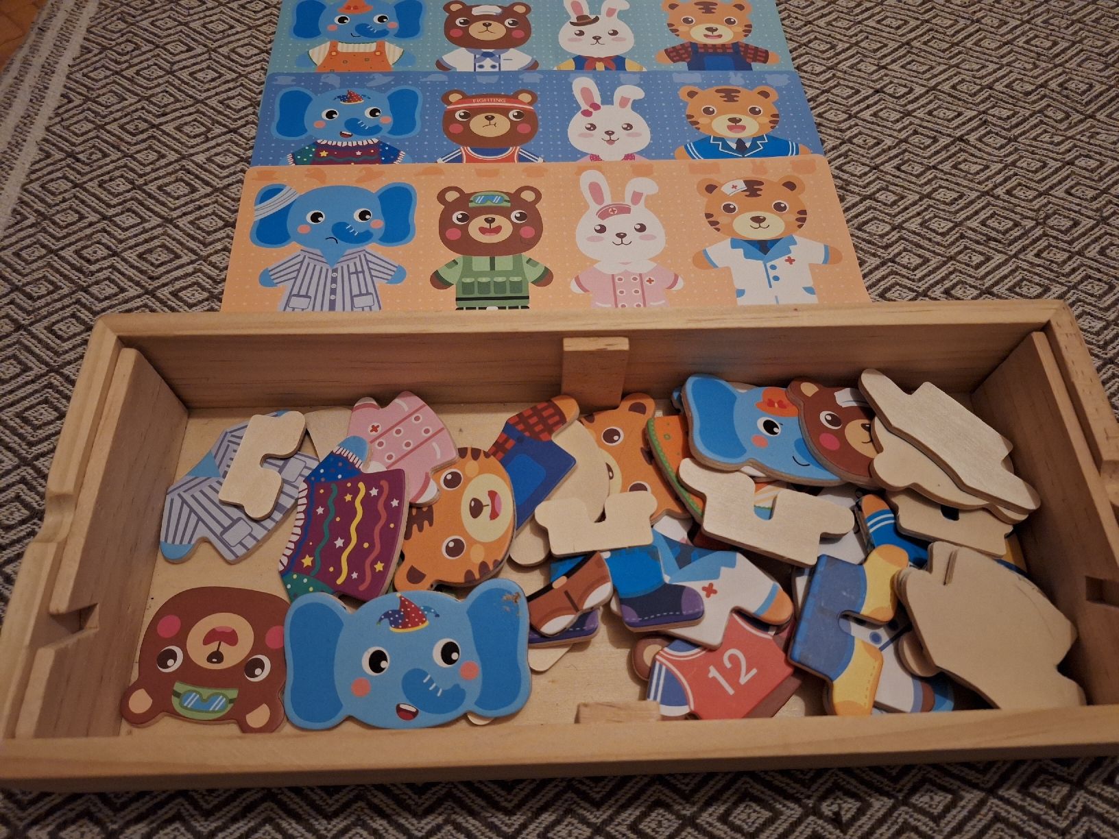 Puzzles: Puzzle en bois pour enfants – Gebraucht aus Genève von lis_hw8n 3