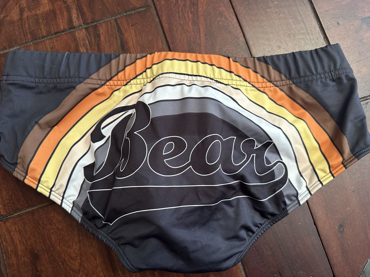 Pantaloni: Badehose barcode Bear Pride Club – Nuovo (secondo la descrizione) da Bern venduto da womiman 2