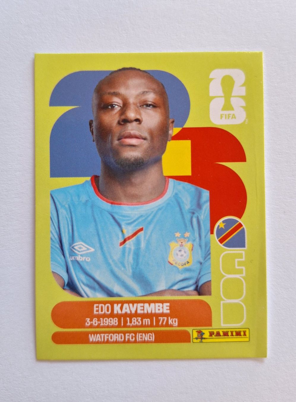 Panini Cartes à collectionner: Panini Edo Kayembe COD 10 – Neuf (Voir description) à Romanens par Crocette