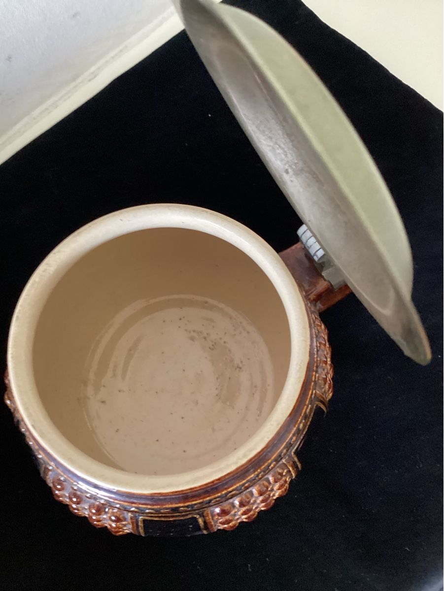 Verres: Bierkrug mit Deckel – D'occasion à Salenstein par Esprit57 2