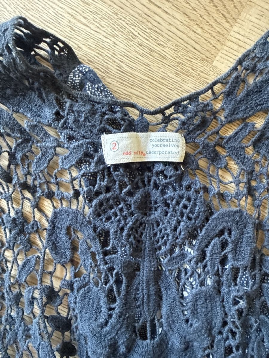 Odd Molly Vestiti: Kleid lang Odd Molly Grösse 2 dunkelblau mit Muster – Usato da Pratteln venduto da EVA67 4