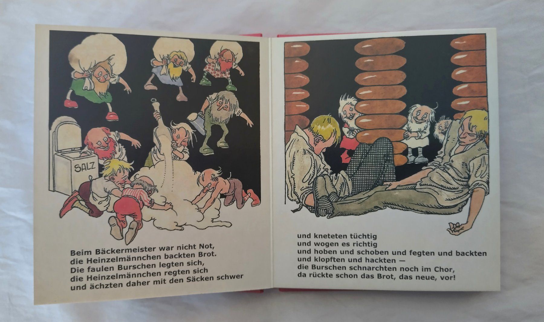 Bücher: Die Heinzelmännchen / August Kopisch, Bilder Ernst Kutzer – Neu (gemäss Beschreibung) aus Bellach von JingleJerry 3