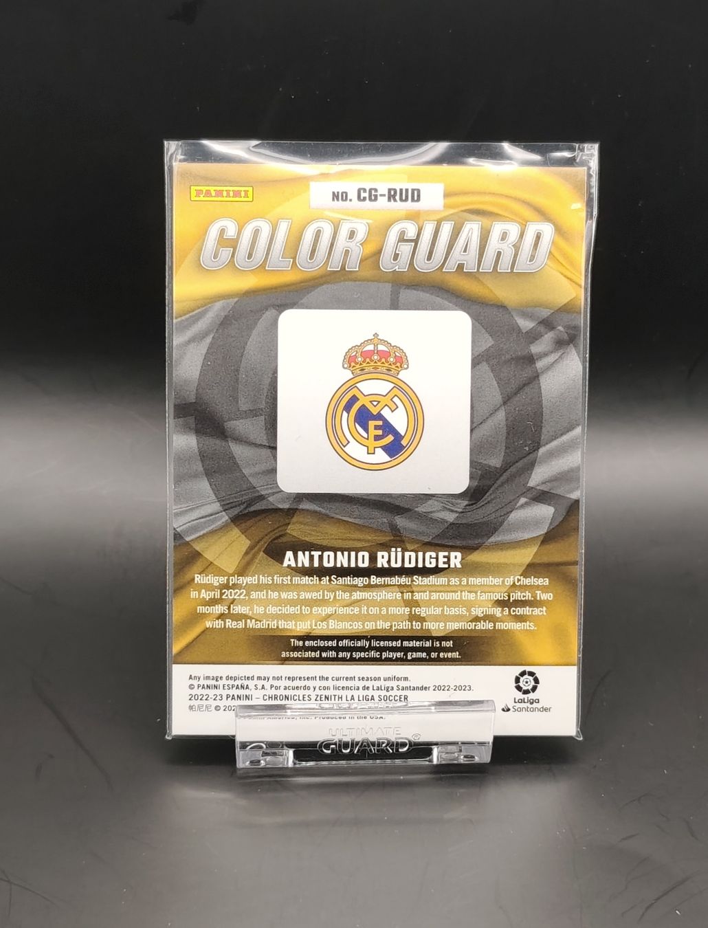 Panini Carte collezionabili: Antonio Rüdiger - Panini Color Guard Relic /99 – Usato da Ostermundigen venduto da DaCards 1