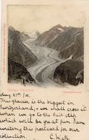 Aletschgletscher   VS      um  1 9 0 1