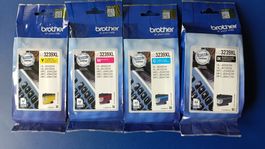 Brother Tintenpatronen LC3239XL Set 4 Farben NEU