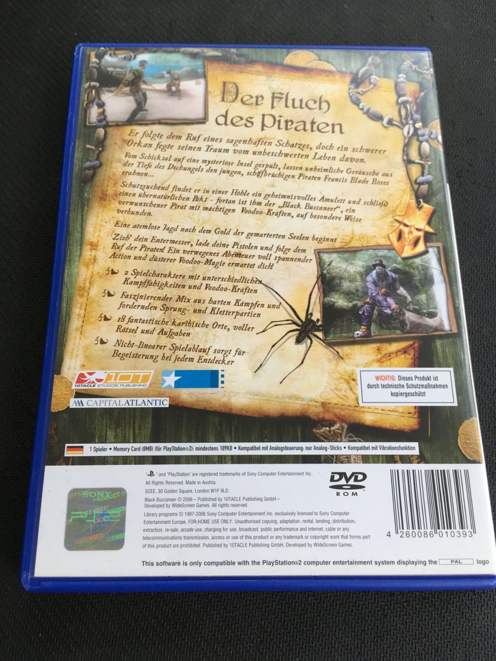 Sony Giochi: Black Buccaneer - PS2 Playstation 2 – Usato da St.Gallen venduto da sjosjo 1