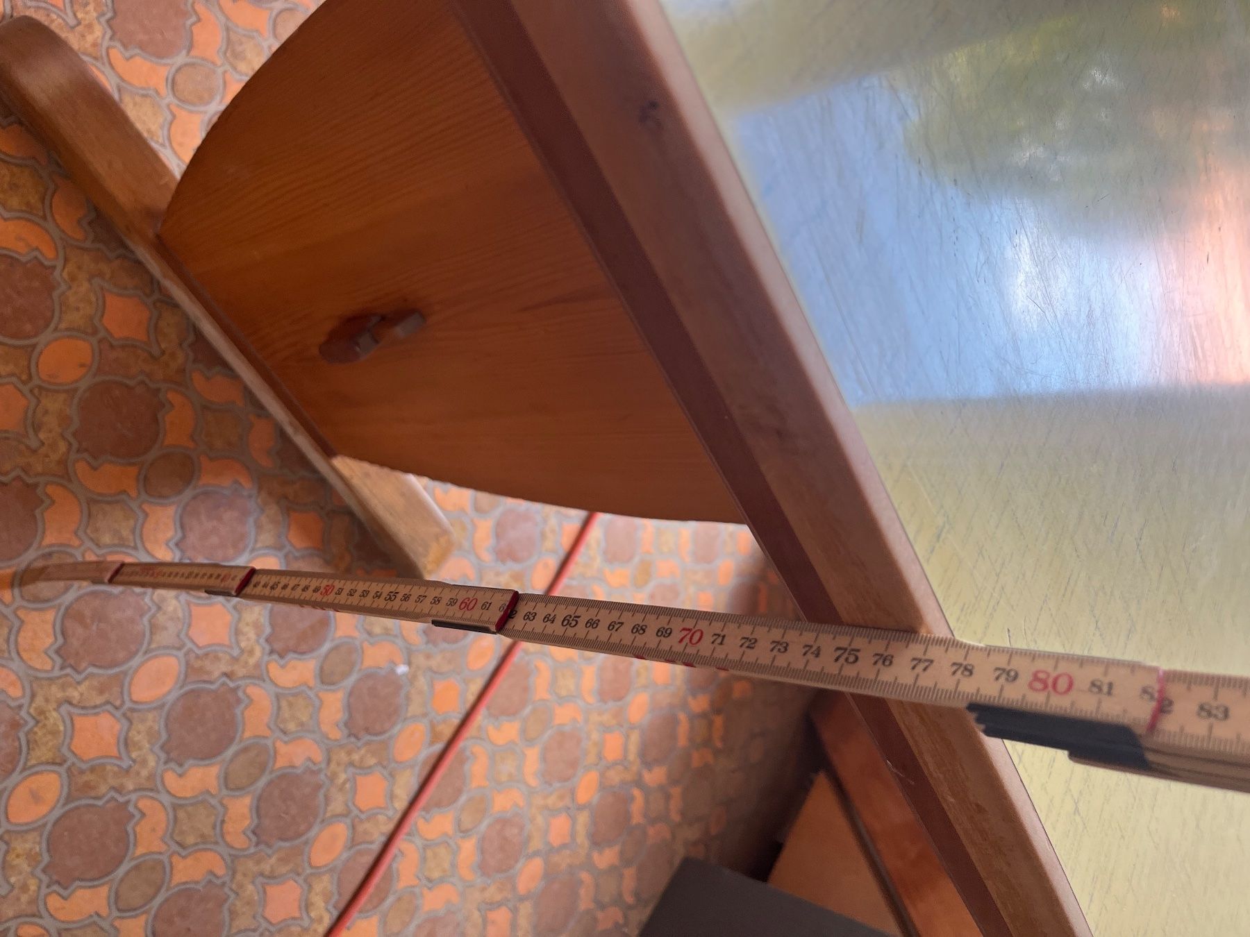 Tavoli: Holztisch mit Schublade – Usato da Brüttelen venduto da Kessa 7