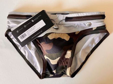 ES Collection, Badehose, Grösse S, Farbe Camouflage