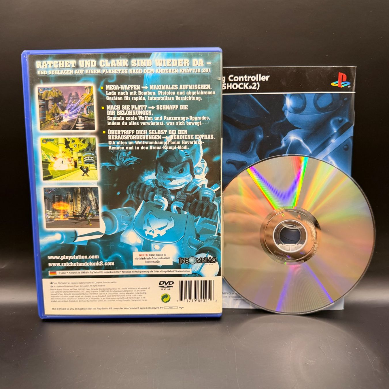 Sony Giochi: PlayStation 2 Ratchet & Clank 2 – Usato da Düdingen venduto da Nerdworld 1