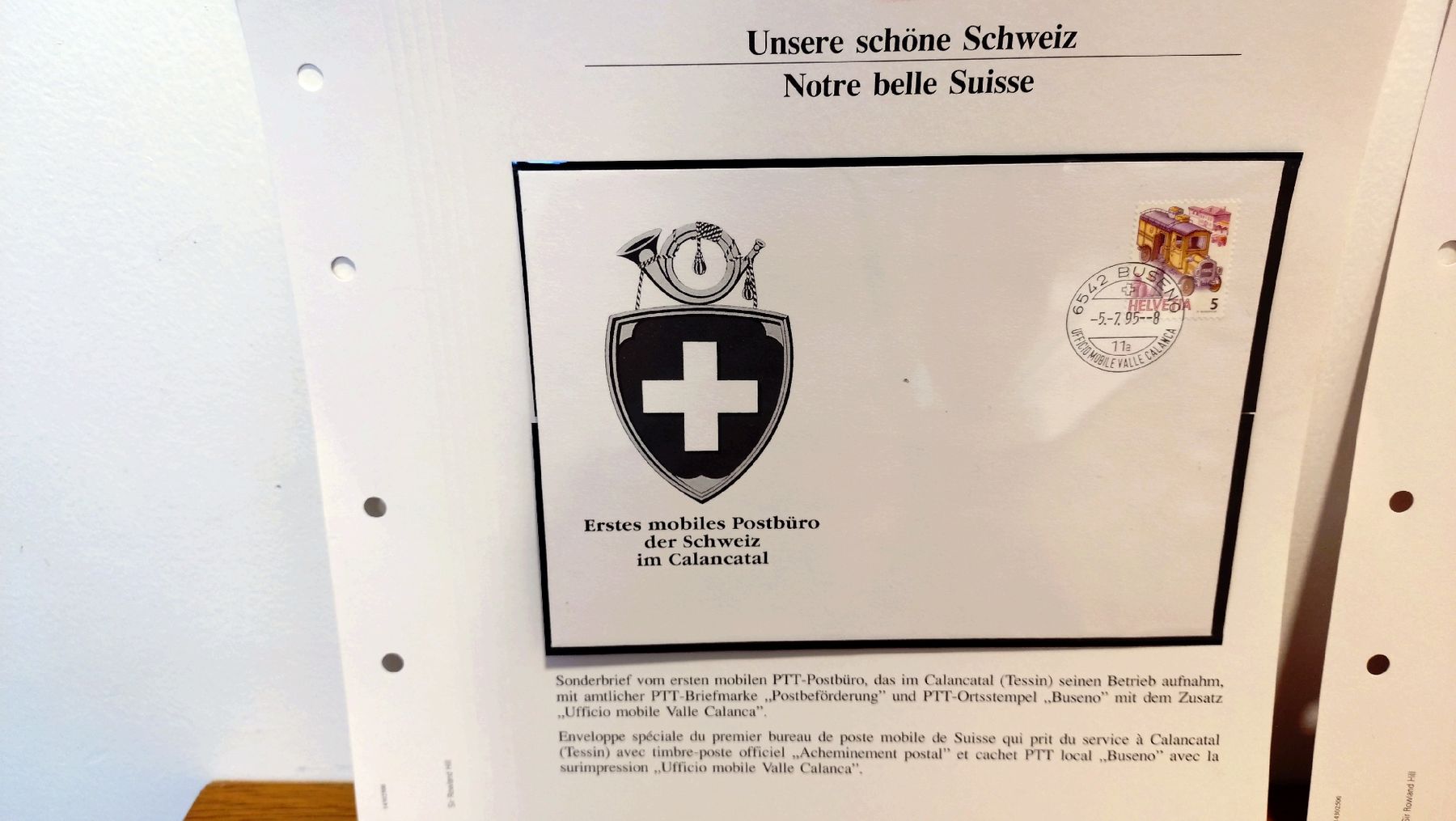 Tutti i francobolli: Briefmarken unsere schöne Schweiz – Nuovo (secondo la descrizione) da Tägerschen venduto da cupra81 4