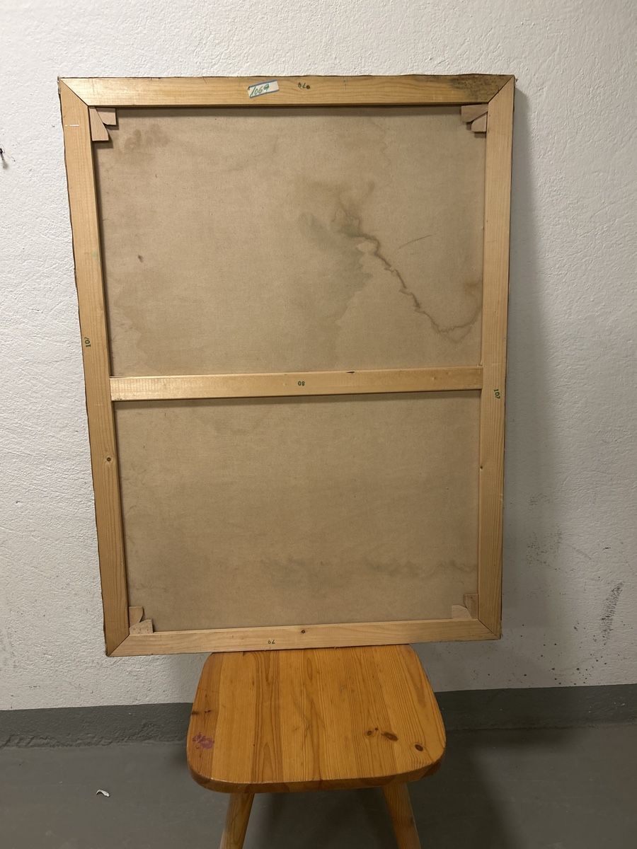 Dipinti: Original Gemälde, Berglandschaft, signiert, Herbst! – Usato da Glarus venduto da KunstWerkEr-LS87 6