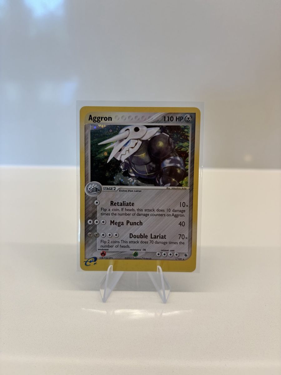 Pokémon Sammelbilder & Trading cards: Aggron Holo Rare EX Ruby & Sapphire 2003 – Gebraucht aus Arlesheim von WungaBunga