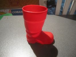 Weihnachtsmann - Stiefel, rot
