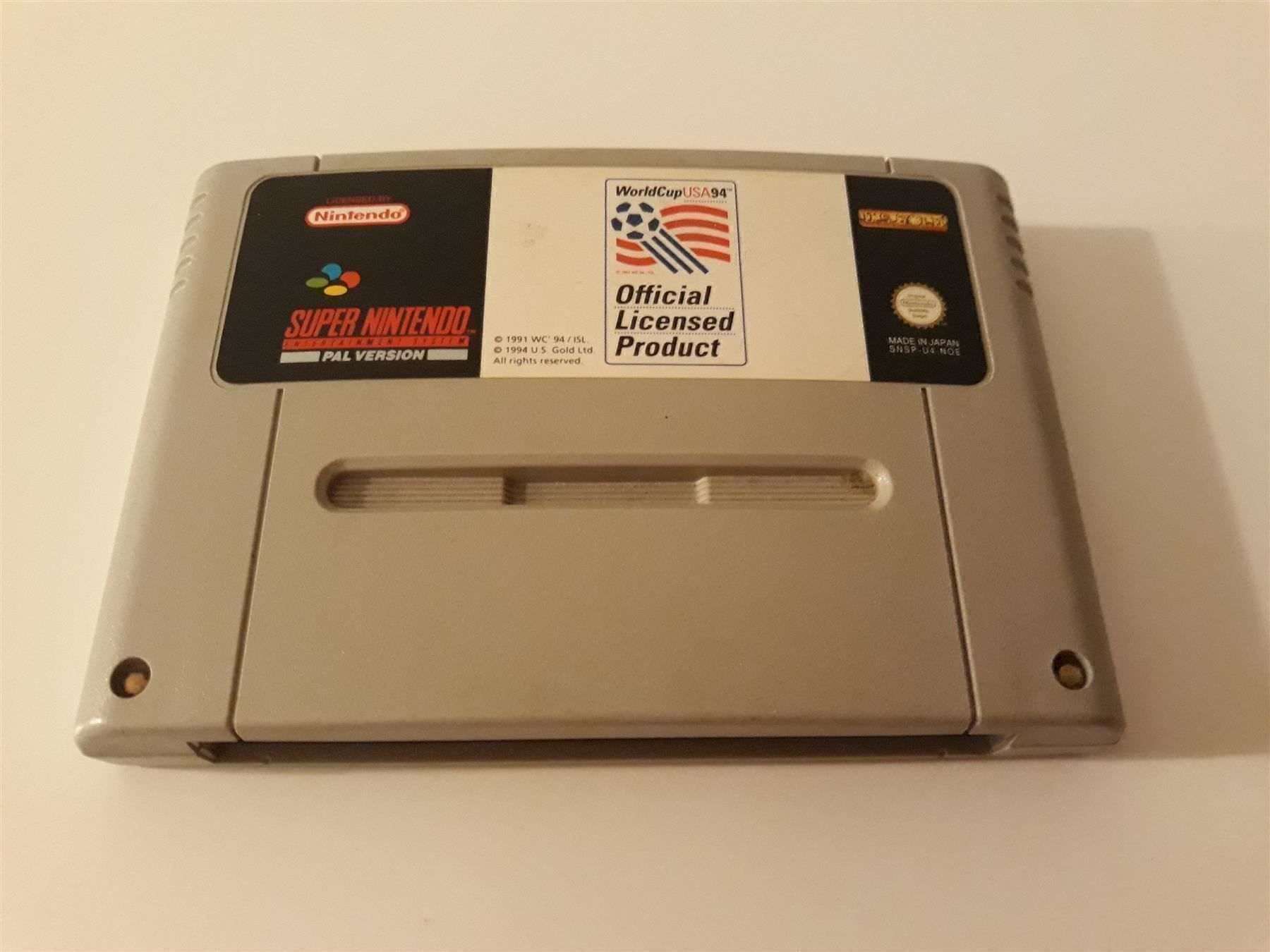 Giochi: Super Nintendo SNES World Cup USA 94 – Usato da Aarau venduto da Kaesekuchen2000
