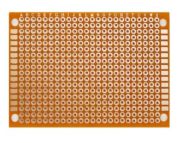 Arduino Componenti elettronici: 4x PCB Platinen Stripboard Veroboard 5x7 cm – Nuovo e nell'imballaggio originale da Münsterlingen venduto da Swissetronic 1