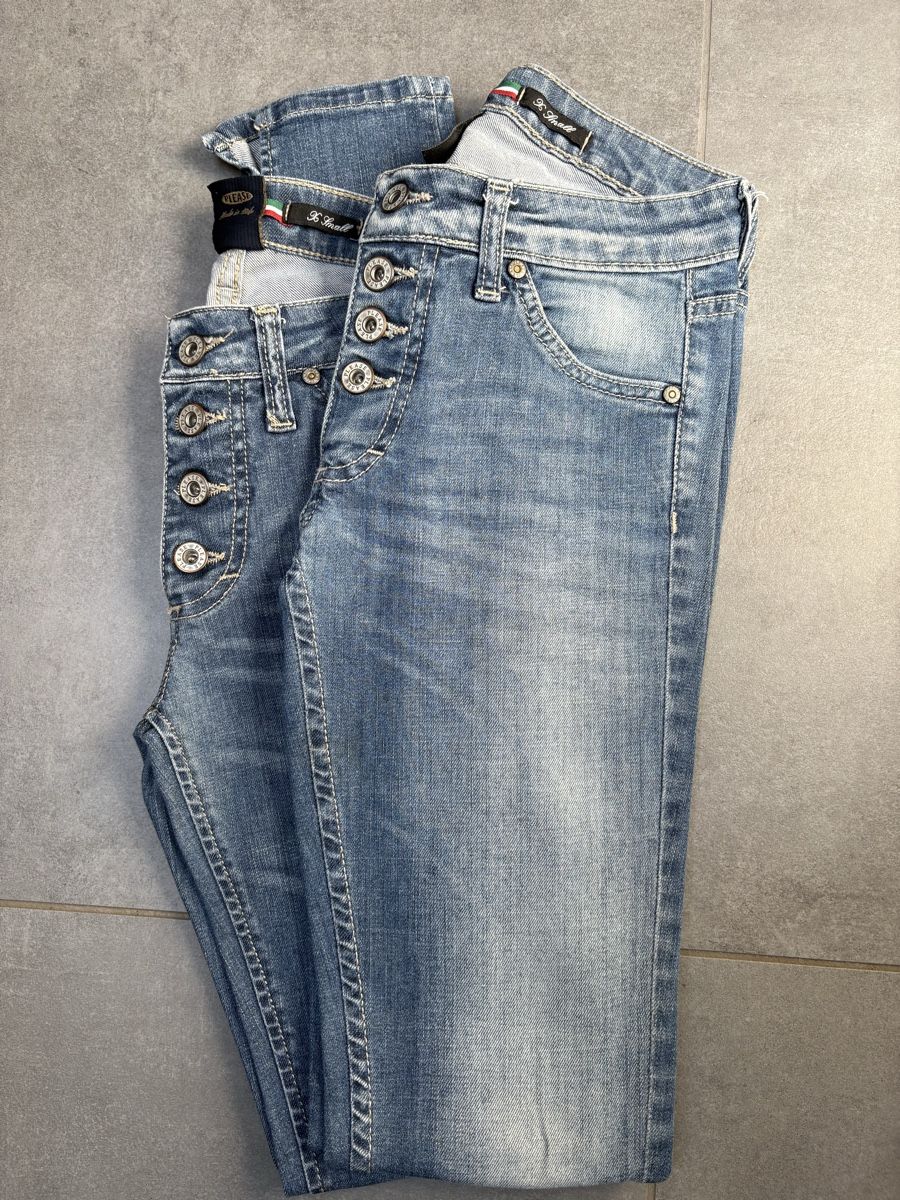 Please Jeans Jeans: Please Jeans 2 Stück mit Knopfleiste XS – Usato da Dulliken venduto da gab_jdr2 4