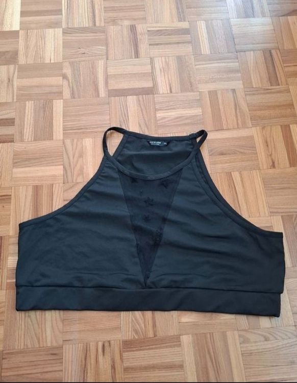 Top Morgan Noir/vert Avec étoiles – Taille M, Neuf Sans étiquette, Parfait Pour Un Look Casual