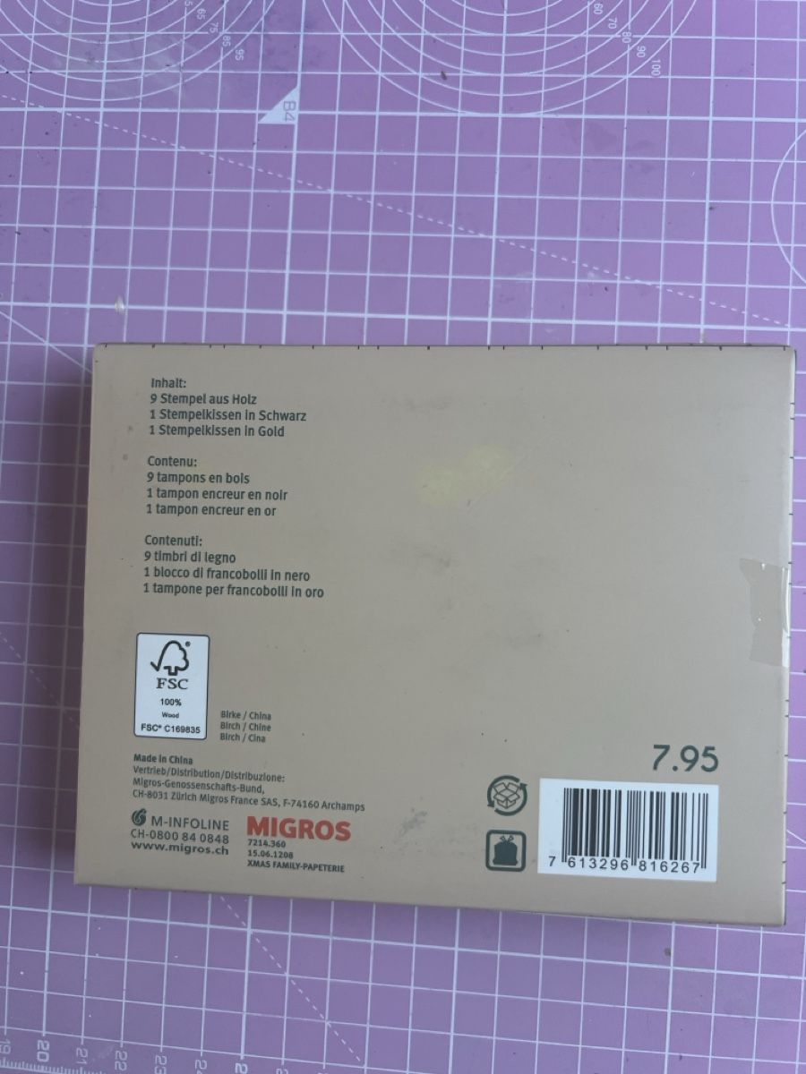 Tampons: Weihnachtliche Stempel-Set – Neuf avec emballage d'origine à Wolfwil par Vessie 1