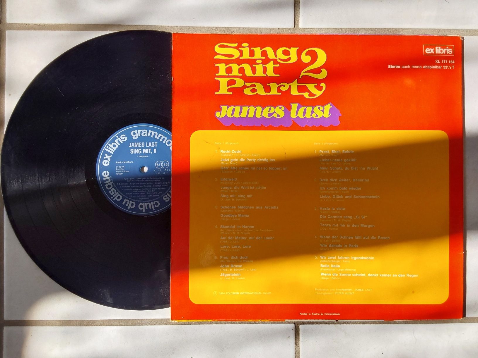 Dischi in vinile: Vinyl LP - James Last - Suisse – Usato da Villeret venduto da Fil11 1