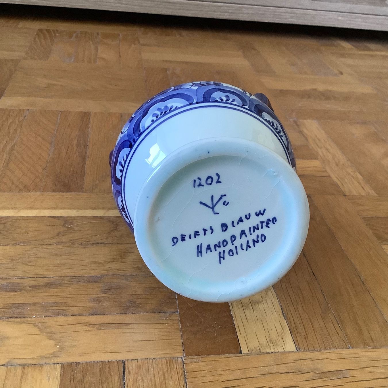 Vasen & Gefässe: Petit Vase Holland Delft – Gebraucht aus Meyrin von laservette99 3