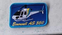 Ecureuil AS 350 Helikopter Aufnäher / Patch, neuwertig!
