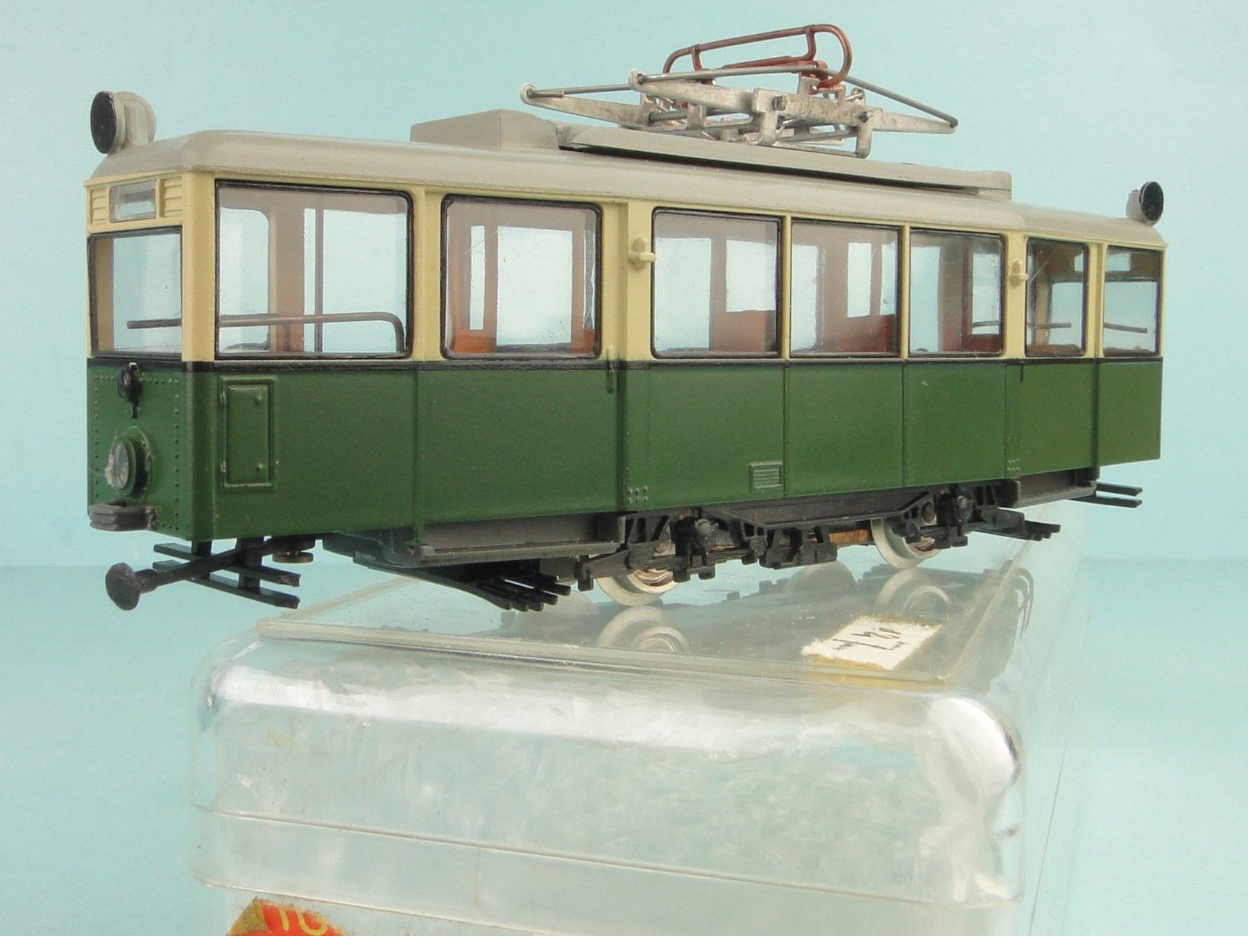 Liliput Modellini di ferrovie: Liliput H0m Strassebahn Motorwagen – Usato da Bülach venduto da cann11 4