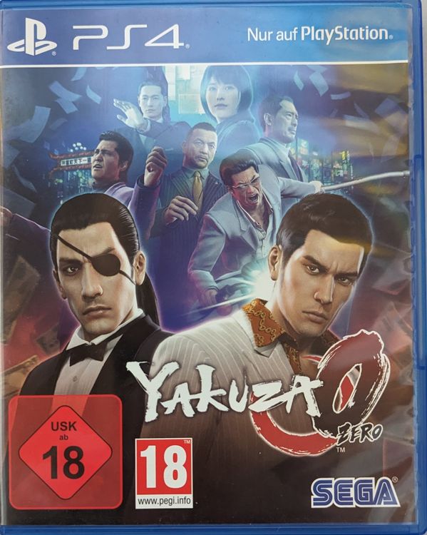 Yakuza Zero Sur PS4 – Comme Neuf, En Français