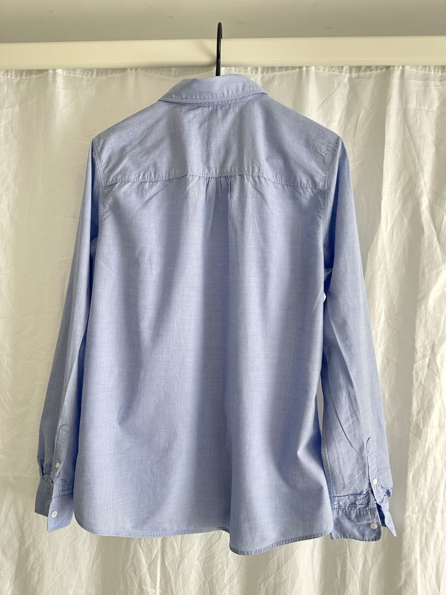 Tommy Hilfiger Camicette: Tommy Hilfiger Bluse blau Grösse M  – Nuovo (secondo la descrizione) da Walzenhausen venduto da auw_sx8w 1