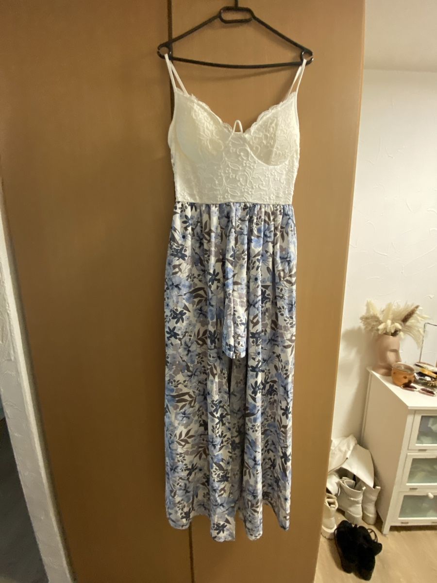 Shein Tute: Sommerkleid/Jumpsuit mit Spitze, Blumenmuster,  M – Nuovo (secondo la descrizione) da Steckborn venduto da Amandabraun96 1