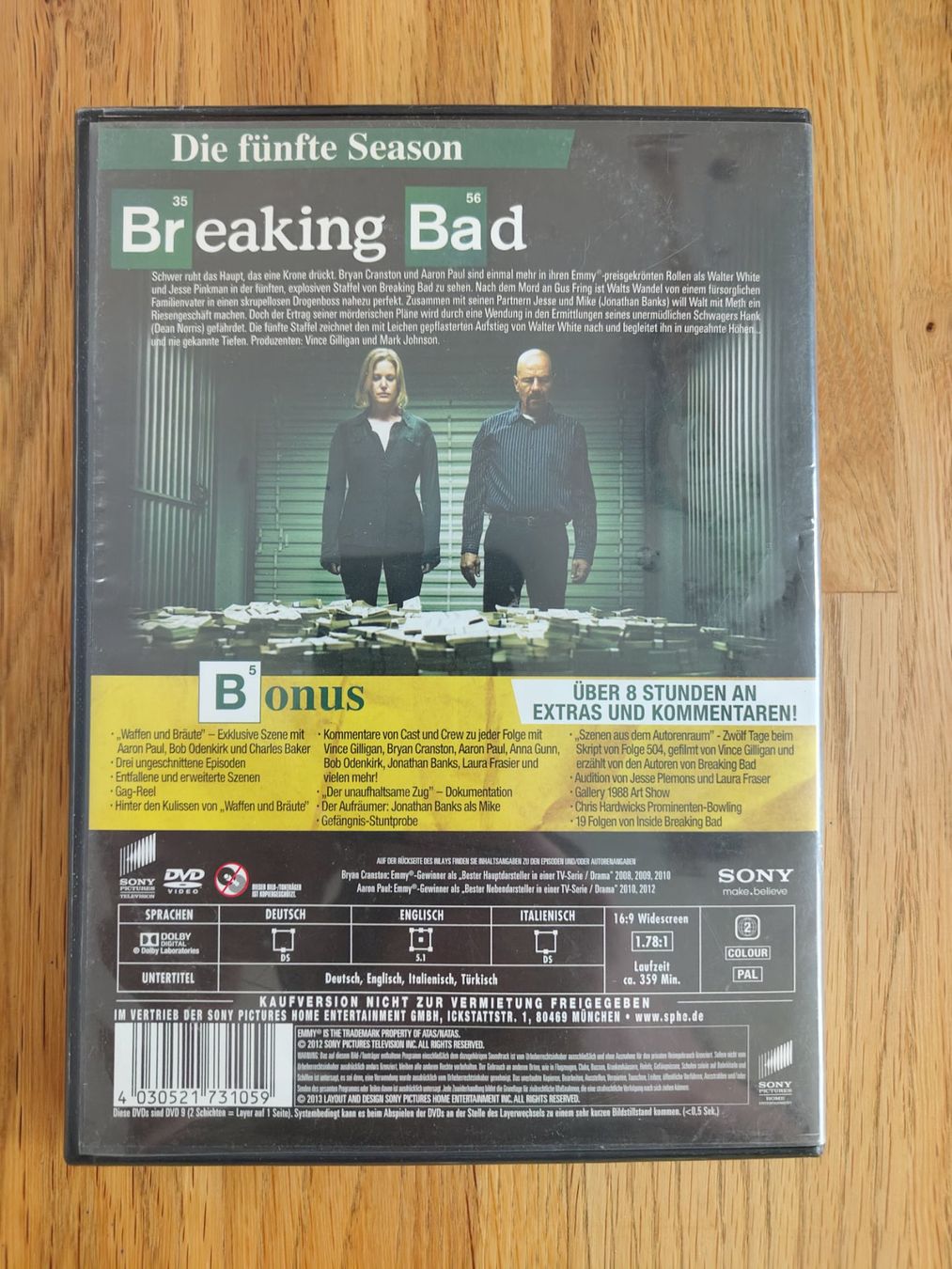 Alle DVDs: Breaking Bad Staffel 5 – Gebraucht aus Zürich von cschmid92 1
