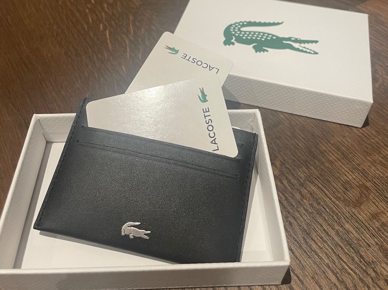 Lacoste Altro in  Abbigliamento & Accessori: Lacoste Kartenetui - schwarz noir neu – Nuovo e nell'imballaggio originale da Wohlen AG venduto da kissne4 3